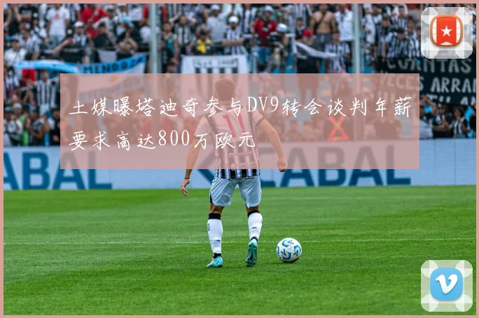 土媒曝塔迪奇参与DV9转会谈判年薪要求高达800万欧元