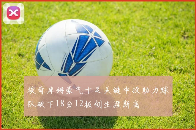 埃奇库姆豪气十足关键中投助力球队砍下18分12板创生涯新高